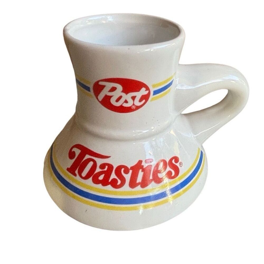 Post Toasties 1980’s Promotional Ceramic Travel Mug